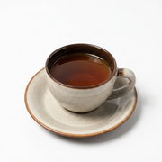 Cup and Saucer - Reactive Glaze